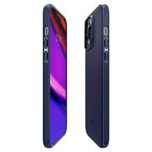 Заредете изображение във визуализатора на галерията – Case SPIGEN Mag Armor ACS04845 for Iphone 14 Pro Max - Navy Blue
