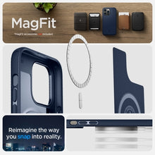 Заредете изображение във визуализатора на галерията – Case SPIGEN Mag Armor ACS04845 for Iphone 14 Pro Max - Navy Blue
