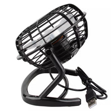 Заредете изображение във визуализатора на галерията – Desktop fan F01 with USB cable black
