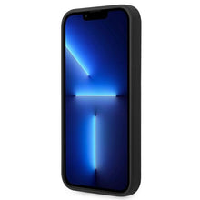 Заредете изображение във визуализатора на галерията – Original Case BMW Hardcase Silicone Metal Logo BMHCP14LSILBK for Iphone 14 Pro Black
