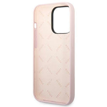 Заредете изображение във визуализатора на галерията – Original Case GUESS Silicone Triangle GUHCP14LSLTGU for Iphone 14 Pro purple
