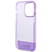 Заредете изображение във визуализатора на галерията – Original Case GUESS Translucent GUHCP14XHGCOU for Iphone 14 Pro Max purple
