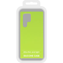 Заредете изображение във визуализатора на галерията – Vennus Case Silicone Lite for Samsung Galaxy S22 Ultra light green
