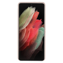 Заредете изображение във визуализатора на галерията – Vennus Case Silicone Lite for Samsung Galaxy S21 Ultra coffee
