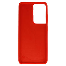 Заредете изображение във визуализатора на галерията – Vennus Case Silicone Lite for Samsung Galaxy S21 Ultra red
