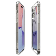 Заредете изображение във визуализатора на галерията – Case SPIGEN Ultra Hybrid Mag Magsafe ACS04971 for Iphone 14 Pro - Carbon Fiber
