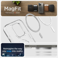 Заредете изображение във визуализатора на галерията – Case SPIGEN Ultra Hybrid Mag Magsafe ACS04971 for Iphone 14 Pro - Carbon Fiber
