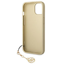 Заредете изображение във визуализатора на галерията – Original Case GUESS 4G Charms Collection Hardcase GUHCP14SGF4GBR for Iphone 14 Brown
