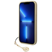 Заредете изображение във визуализатора на галерията – Original Case GUESS 4G Charms Collection Hardcase GUHCP14XGF4GBR for Iphone 14 Pro Max Brown
