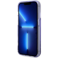 Заредете изображение във визуализатора на галерията – Original Case GUESS Liquid Glitter Palm Collection GUHCP14LLFCTPU for Iphone 14 Pro purple
