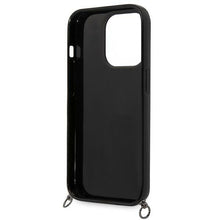 Заредете изображение във визуализатора на галерията – Original Pouch KARL LAGERFELD Color Stripes Strap KLHCP14LSTSTP for Iphone 14 Pro pink

