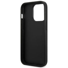 Заредете изображение във визуализатора на галерията – Original KARL LAGERFELD Case Saffiano Mono Metal Logo KLHCP14XSAKLHPK for Iphone 14 Pro Max black
