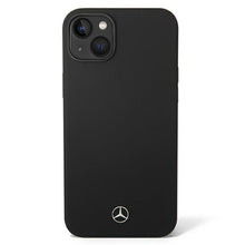 Заредете изображение във визуализатора на галерията – Original Case MERCEDES Silicone Line Magsafe MEHMP14SSILBK for Iphone 14 Black
