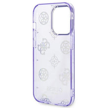 Заредете изображение във визуализатора на галерията – Original Case GUESS Peony Glitter GUHCP14LHTPPTL for Iphone 14 Pro Lilac
