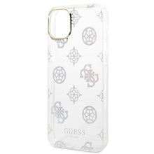 Заредете изображение във визуализатора на галерията – Original Case GUESS Peony Glitter GUHCP14SHTPPTH for Iphone 14 Transparent
