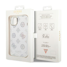 Заредете изображение във визуализатора на галерията – Original Case GUESS Peony Glitter GUHCP14SHTPPTH for Iphone 14 Transparent
