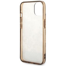 Заредете изображение във визуализатора на галерията – Original Case GUESS Porcelain Collection GUHCP14SHGPLHC for Iphone 14 gold
