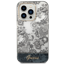 Заредете изображение във визуализатора на галерията – Original Case GUESS Porcelain Collection GUHCP14XHGPLHG for Iphone 14 Pro Max grey
