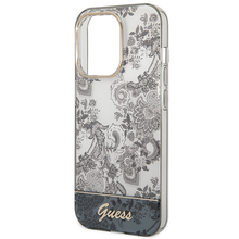 Заредете изображение във визуализатора на галерията – Original Case GUESS Porcelain Collection GUHCP14XHGPLHG for Iphone 14 Pro Max grey
