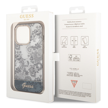Заредете изображение във визуализатора на галерията – Original Case GUESS Porcelain Collection GUHCP14XHGPLHG for Iphone 14 Pro Max grey
