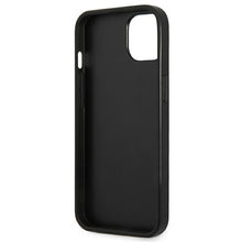 Заредете изображение във визуализатора на галерията – Original Case GUESS Saffiano Triangle Logo GUHCP14SPSATLG for Iphone 14 Silver
