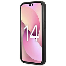 Заредете изображение във визуализатора на галерията – Original Pouch KARL LAGERFELD Monogram Stripe KLHCP14LPGKLSKG do Iphone 14 Pro Grey
