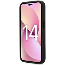 Заредете изображение във визуализатора на галерията – Original Pouch KARL LAGERFELD Monogram Stripe KLHCP14XPGKLSKW do Iphone 14 Pro Max Brown
