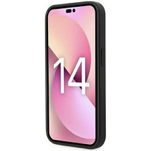 Заредете изображение във визуализатора на галерията – Original KARL LAGERFELD Case Saffiano Mono Metal Logo KLHCP14XSAKLHPG for Iphone 14 Pro Max grey

