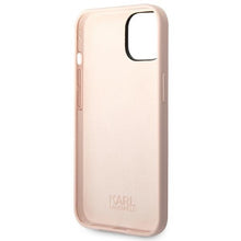 Заредете изображение във визуализатора на галерията – Original KARL LAGERFELD Case Silicone Choupette Body KLHCP14MSLCTPI for Iphone 14 Plus light pink
