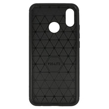 Заредете изображение във визуализатора на галерията – Back Case CARBON for HUAWEI P20 LITE BLACK Black
