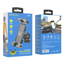 Заредете изображение във визуализатора на галерията – Borofone Bicycle/Motorcycle holder BH72 Airfly black
