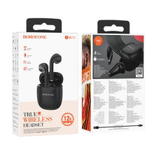 Заредете изображение във визуализатора на галерията – Borofone TWS Bluetooth Earphones BW17 Only Me Black
