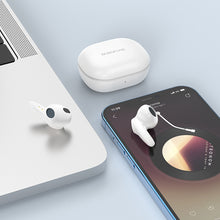 Заредете изображение във визуализатора на галерията – Borofone TWS Bluetooth Earphones BW18 Initial Sound White
