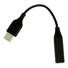 Заредете изображение във визуализатора на галерията – Earphones Adapter - Type C to Jack 3,5mm - Black - EE-UC10JUW compatible with new Samsungs S20, S21, S22 series
