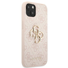 Заредете изображение във визуализатора на галерията – Original Case GUESS 4G Big Metal Logo GUHCP13M4GMGPI for Iphone 13 pink
