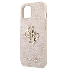 Заредете изображение във визуализатора на галерията – Original Case GUESS 4G Big Metal Logo GUHCP13M4GMGPI for Iphone 13 pink
