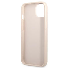 Заредете изображение във визуализатора на галерията – Original Case GUESS 4G Triangle Logo Cardslot GUHCP13MP4TPP for Iphone 13 Pink
