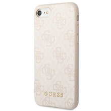 Заредете изображение във визуализатора на галерията – Original Case GUESS Hardcase 4G Metal Gold Logo GUHCI8G4GFPI for Iphone 7/8/SE 2020/SE 2022 Pink
