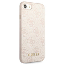 Заредете изображение във визуализатора на галерията – Original Case GUESS Hardcase 4G Metal Gold Logo GUHCI8G4GFPI for Iphone 7/8/SE 2020/SE 2022 Pink
