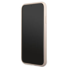 Заредете изображение във визуализатора на галерията – Original Case GUESS Hardcase 4G Metal Gold Logo GUHCN61G4GFPI for Iphone 11 Pink
