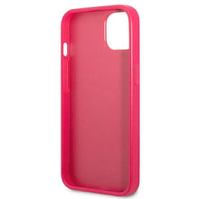 Заредете изображение във визуализатора на галерията – Original Etui GUESS Saffiano 4G Small Metal Logo GUHCP13MPS4MF for Iphone 13 pink
