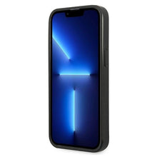 Заредете изображение във визуализатора на галерията – Original Pouch KARL LAGERFELD Perforated Allover KLHCP13LPTLK for Iphone 13 Pro black
