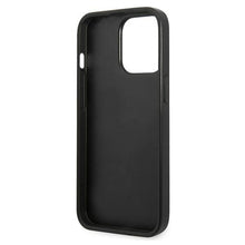 Заредете изображение във визуализатора на галерията – Original Pouch KARL LAGERFELD Perforated Allover KLHCP13LPTLK for Iphone 13 Pro black
