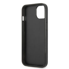 Заредете изображение във визуализатора на галерията – Original Pouch KARL LAGERFELD Perforated Allover KLHCP13MPTLK for Iphone 13 black
