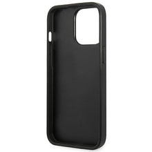Заредете изображение във визуализатора на галерията – Original Pouch KARL LAGERFELD Perforated Allover KLHCP13XPTLK for Iphone 13 Pro Max black
