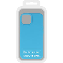 Заредете изображение във визуализатора на галерията – Vennus Case Silicone Lite for Iphone 14 light blue
