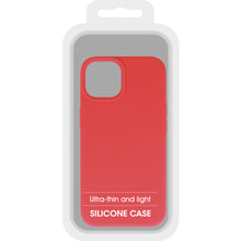 Заредете изображение във визуализатора на галерията – Vennus Case Silicone Lite for Iphone 14 red
