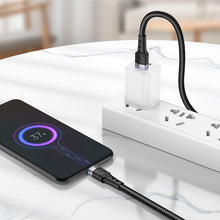 Заредете изображение във визуализатора на галерията – Borofone Cable BU35 Influence - USB to Micro USB - 2,4A 1,2 metres black
