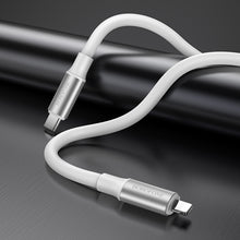 Заредете изображение във визуализатора на галерията – Borofone Cable BX82 Bountiful - Type C to Lightning - PD 20W 1 metre white
