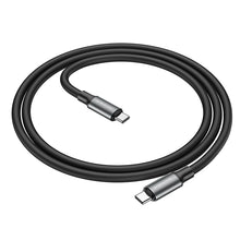 Заредете изображение във визуализатора на галерията – Borofone Cable BX82 Bountiful - Type C to Type C - 60W 3A 1 metre black
